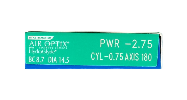 AIR OPTIX® Plus HydraGlyde® Astigmatism 3