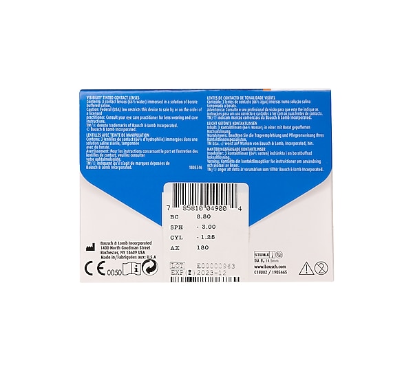 Soflens for Astigmatism 6