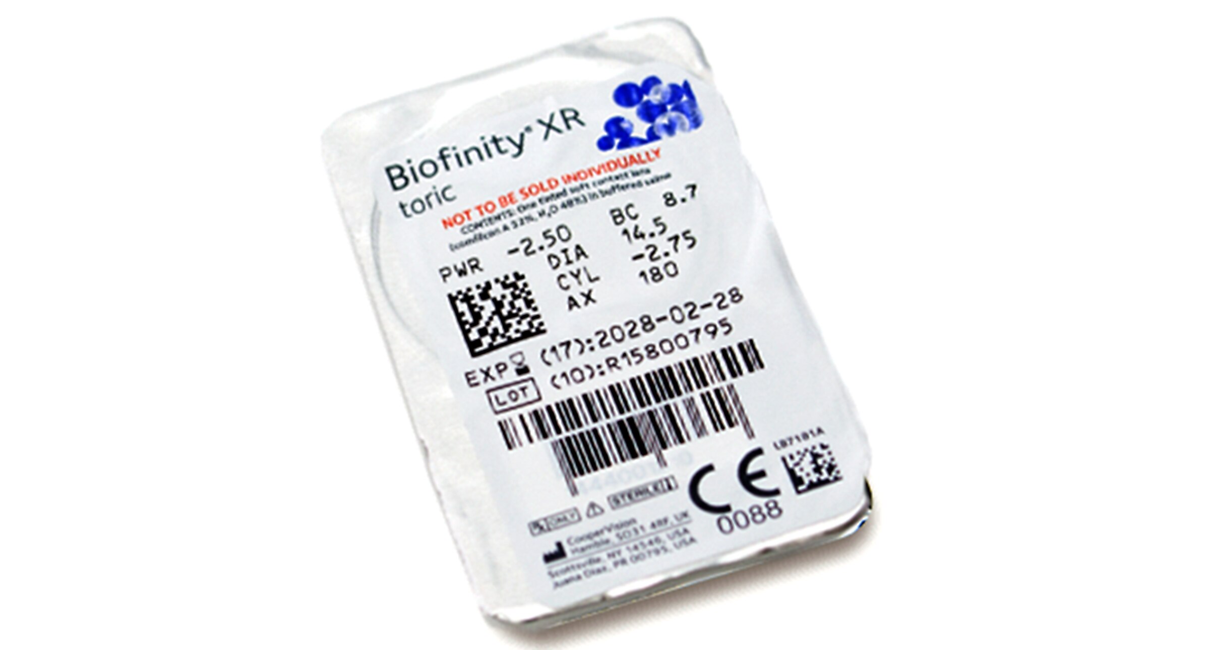 CooperVision Contacts Biofinity®XR Toric 3