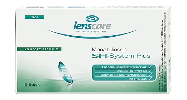 SH-system Toric Monatslinsen 6