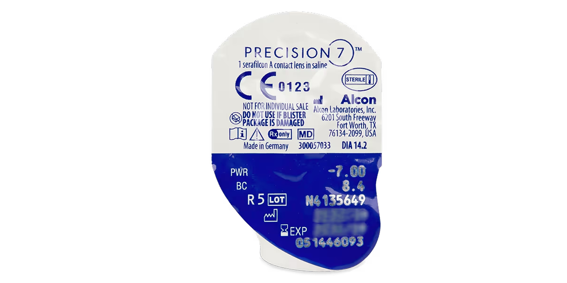 Alcon Contacts PRECISION7® 12