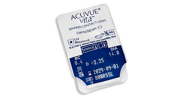 Johnson And Johnson Contacts ACUVUE® VITA™ 3