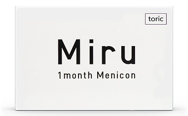 Menicon Contacts MIRU® 1-Month For Astigmatism 3