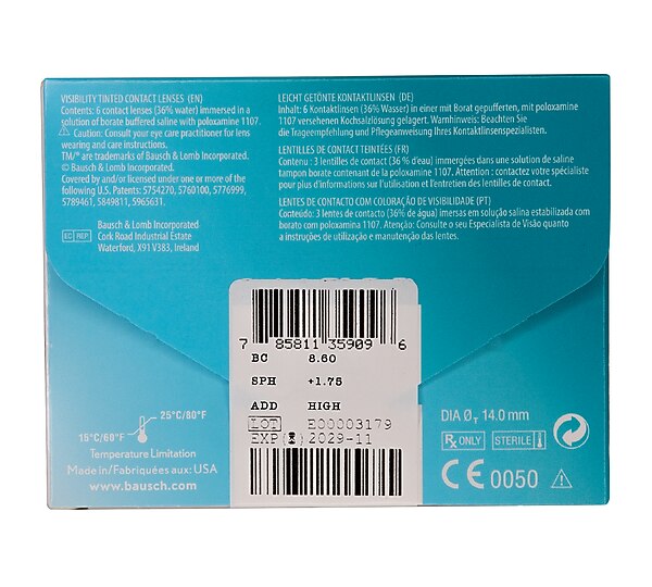 PureVision® 2 Multifocal 6