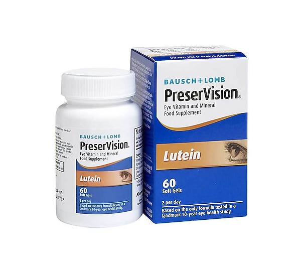 PreserVision® Lutein Softgels 60 Capsules