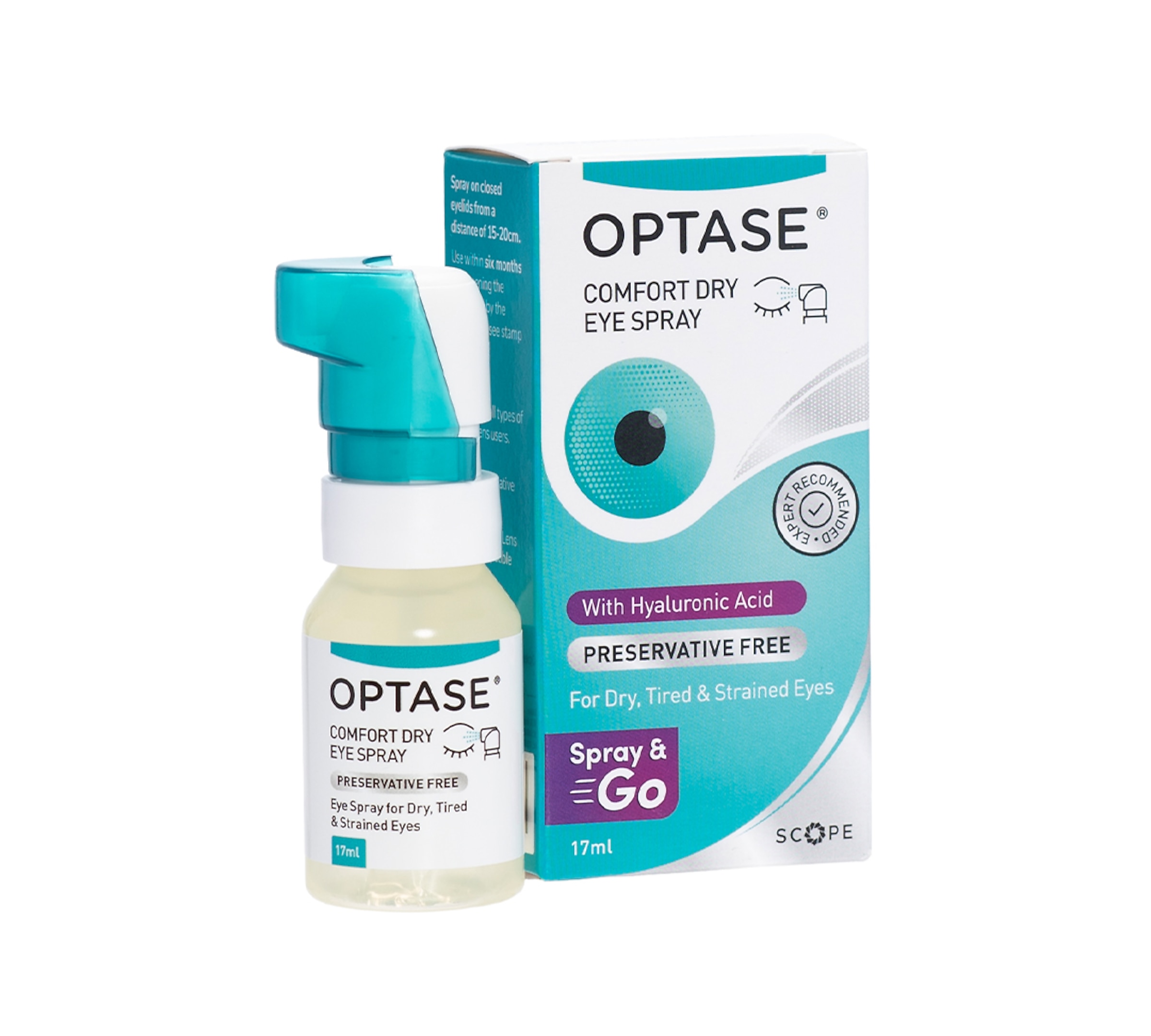 Optase® Comfort Dry Eye Spray 17 ml