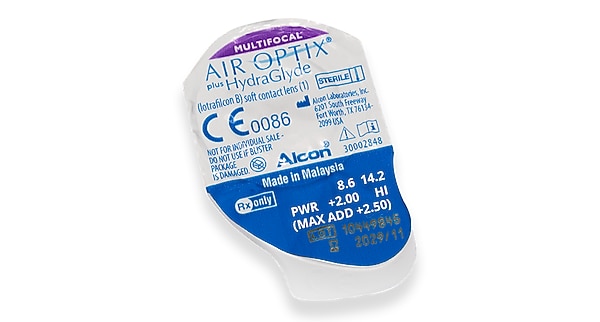AIR OPTIX® Plus Hydraglyde® Multifocal 3
