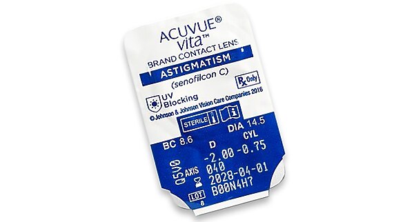 ACUVUE® VITA™ For Astigmatism 6