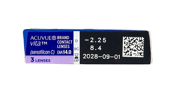 Johnson And Johnson Contacts ACUVUE® VITA™ 3